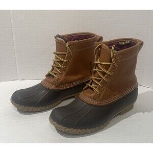 L.L. Bean Boots Mens 8M 8 Inch Bean Boots Gore-Tex Insulated Duck Hunting